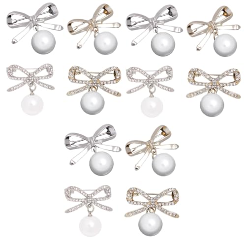 3 Sätze Teiliges Bowknot Broschen Mit Rhinestones Robuste Legierung Für Kleidung Schals Hüte Accessoires Für Frauen 4 Stück * 3 3 Sätze Teiliges Bowknot Broschen Mit Rhinestones Robuste Legierung Für Kleidung Schals Hüte Accessoires Für Frauen 4 Stück * 3 von FRCOLOR