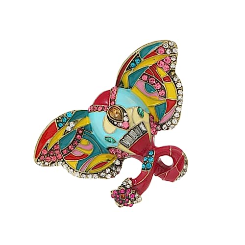 3 Stück Vintage Emaille Elefantenbrosche für Damen Stilvolle Anstecknadel Modisches Accessoire für Kleidung Taschen Hüte zu Weihnachten oder Valentinstag 3 Stück Vintage Emaille Elefantenbrosche für Damen Stilvolle Anstecknadel Modisches Accessoire für Kleidung Taschen Hüte zu Weihnachten oder Valentinstag von FRCOLOR