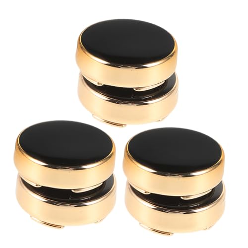 3Paare Zinklegierungs Manschettenknöpfe mit Knopfabdeckungen für Formelle Anzüge Hochzeiten Business Besondere Anlässe Accessoires für Herren 3Paare Zinklegierungs Manschettenknöpfe mit Knopfabdeckungen für Formelle Anzüge Hochzeiten Business Besondere Anlässe Accessoires für Herren von FRCOLOR