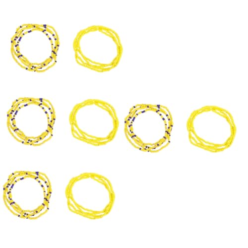 4 Sätze Perlen Bauchketten Für Damen Elastische Taillenkette Für Strand Partys Freizeitmode Leichte Bequeme Körperkette 6 Stück * 4 von FRCOLOR