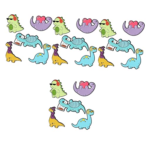 4 Sätze Teiliges Cartoon Broschen Niedliche Farbenfrohe Anstecknadeln Für Kleidung Taschen Hüte Dekoration 5 Stück * 4 von FRCOLOR