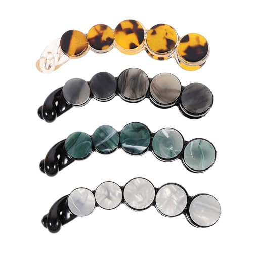 FRCOLOR 4stücke Damen Haar Clip Kreative Haarnadel Dekorative Haarspange Mädchen Kopf Schmuck von FRCOLOR