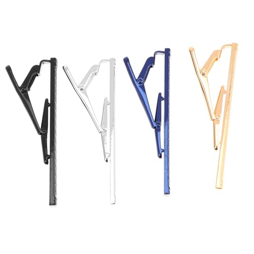 FRCOLOR 4stücke Krawatte Clip Befestigung Clips Kupfermaterial Krawattenklammern Für Männer Hemd Accessoire Sicher Halt Professioneller Look Einfach Stilvoll FRCOLOR 4stücke Krawatte Clip Befestigung Clips Kupfermaterial Krawattenklammern Für Männer Hemd Accessoire Sicher Halt Professioneller Look Einfach Stilvoll von FRCOLOR