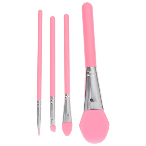 FRCOLOR 4stücke Silikon-make-up Für Flüssig-make-up Kosmetik-tools Für Frauen Und Mädchen Leicht Zu Reinigen Und Umweltfreundlich von FRCOLOR