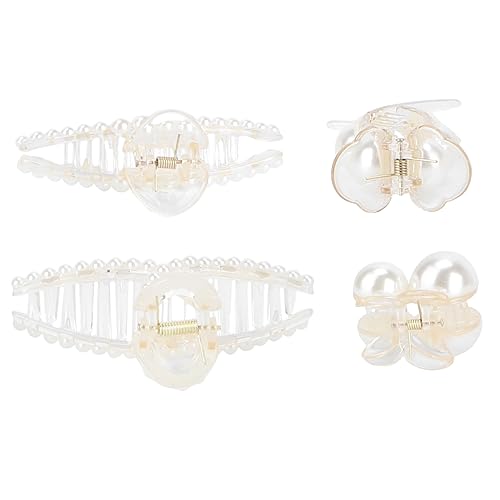 4 Stück Perlenrand Clip Haarspangen Damen Haarspangen Strass Haarspangen Kleine Perlen Bobby Pins Styling Modischer Kopfschmuck Badekopfbedeckung Weiblicher Kopfschmuck Frau 4 Stück Perlenrand Clip Haarspangen Damen Haarspangen Strass Haarspangen Kleine Perlen Bobby Pins Styling Modischer Kopfschmuck Badekopfbedeckung Weiblicher Kopfschmuck Frau von FRCOLOR