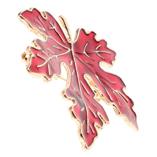 FRCOLOR Ahornblatt Brosche Für Frauenkleidung Vintage Anstecknadel Aus Metall Blütenblatt Pin Für Kleider Taschen Und Schals Für Dankesfeiern Und Besondere Anlässe von FRCOLOR