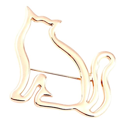 FRCOLOR Katzenbrosche Anstecknadel Aus Legierung Tierbrosche Für Kleidung Taschen Und Hüte Metallöse Brosche Für Damenkleidung Und Schals von FRCOLOR