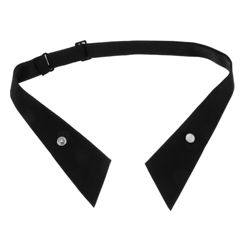 FRCOLOR Kreuzfliege für Mädchen Verstellbare Polyesterseide Krawatte für Schuluniformen Cosplay Zubehör Zeitlose Einfarbige Fliege Bequemes Halsaccessoire für Blusen von FRCOLOR