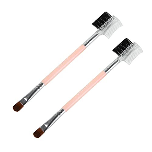 FRCOLOR Professionelle Make-up-Pinsel 1 Outdoor/Doppelkopf-Damen Praktische Wachswerkzeuge Augenbrauen- Kammcreme Mädchen-Eyeliner-Verlängerung Kosmetik Multifunktionales von FRCOLOR