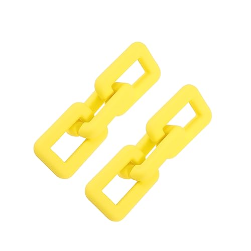 FRCOLOR 1 Paar Chain Link Ohrringe für Damen Dangle Ohrringe Auffälliges Design für Outfits und Einzigartigen Stil FRCOLOR 1 Paar Chain Link Ohrringe für Damen Dangle Ohrringe Auffälliges Design für Outfits und Einzigartigen Stil von FRCOLOR