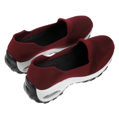 FRCOLOR 1 Paar Damen Atmungsaktive Freizeit Schuhe für Jede Jahreszeit rutschfeste Flache Schuhe mit Sohlen Schickem Design für Entspannte Ausflüge von FRCOLOR