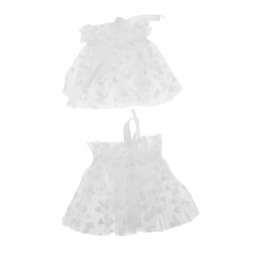 FRCOLOR 1 Paar Damenmanschetten für das Handgelenk weißes armband Kostüm Armbinden lang groß Ärmel Handgelenk-Handschuhe abnehmbare Manschetten Handgelenkmanschette für Damen Gittergewebe von FRCOLOR