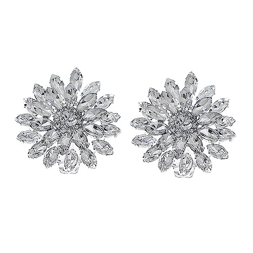 FRCOLOR 1 Paar Dekorative Schuhclips für Damen Abnehmbare Hochzeitsschuhschnalle mit Glamouröse Schuhcharms für Hochzeiten Partys von FRCOLOR