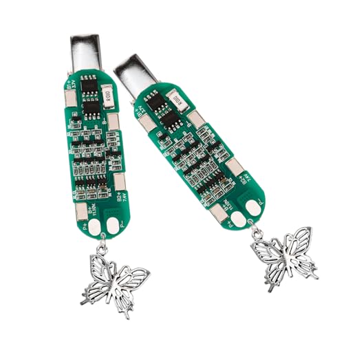 FRCOLOR Original Haarnadel-clips Mit Elektronischen Elementen Im Harajuku-stil Mit Schmetterlingen – Haarspangen Für Frauen Mädchen Styling-tools Modeaccessoire von FRCOLOR