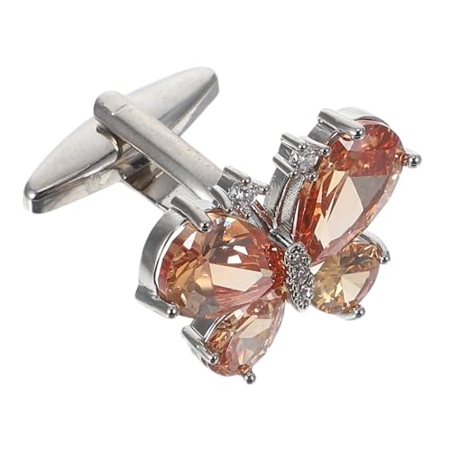 FRCOLOR 1 Paar Herren und Damen Sleeve Links für Hochzeiten Geschäftsmeetings und Formelle Anlässe Stilvolles Hemzubehör von FRCOLOR