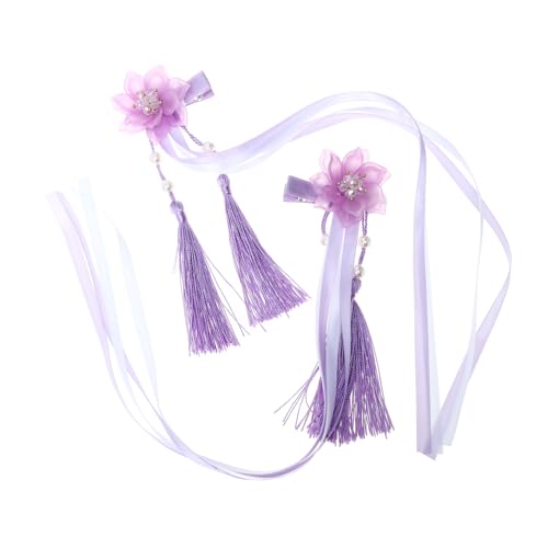 FRCOLOR 1paar Tassel Haarspange Für Mädchen Langlebig Und Für Hochzeiten Geburtstagsfeiern Und Cosplay Quasten-haaraccessoires FRCOLOR 1paar Tassel Haarspange Für Mädchen Langlebig Und Für Hochzeiten Geburtstagsfeiern Und Cosplay Quasten-haaraccessoires von FRCOLOR