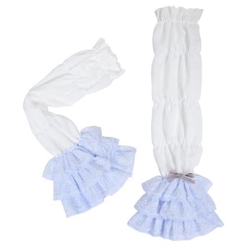 FRCOLOR Lolita-handschuhe Mit Spitzenarmmanschetten Kawaii Fingerlosen Stulpen Abnehmbare Tüllärmel Für Cosplay-kostümzubehör Und Hochzeitsfeste FRCOLOR Lolita-handschuhe Mit Spitzenarmmanschetten Kawaii Fingerlosen Stulpen Abnehmbare Tüllärmel Für Cosplay-kostümzubehör Und Hochzeitsfeste von FRCOLOR