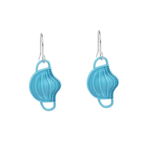 FRCOLOR Kreative Maskenförmige Ohranhänger Damen Ohrhänger Blau Modischer Schmuck für Partys Hochzeiten Alltagsgebrauch FRCOLOR Kreative Maskenförmige Ohranhänger Damen Ohrhänger Blau Modischer Schmuck für Partys Hochzeiten Alltagsgebrauch von FRCOLOR