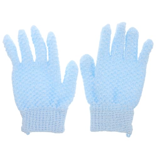 FRCOLOR 1paare Peeling-duschhandschuhe Für Damen Und Herren Sanfte Hauterneuerung Mit Massageeffekt Erzeugt Reichen Schaum Für Gründliche Leicht Zu Handhaben Für Zuhause Reisen Und von FRCOLOR