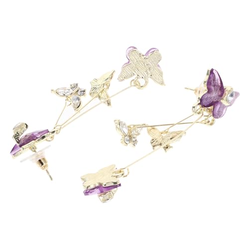 FRCOLOR 1 Paar Quasten Ohrringe für Damen Lange Statement Ohrringe für Partys Besondere Anlässe von FRCOLOR