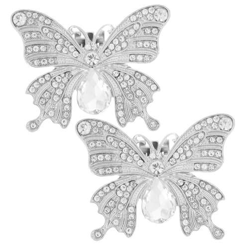 FRCOLOR 1 Paar Rhinestone Schuhclips für Damen Design Schuhschmuck für Hochzeitsschuhe Pumps Partys Installieren Langlebig für Besondere Anlässe von FRCOLOR