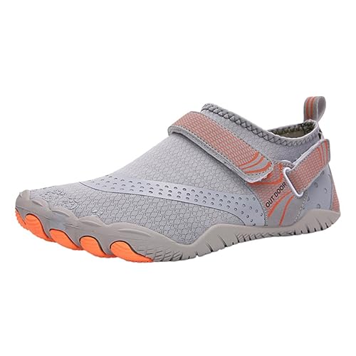 FRCOLOR 1 Paar Schnelltrocknende Creek Tracing Schuhe Strandschuhe Wasserschuhe Schwimmschuhe Quick Dry Schuhe Hellgrau von FRCOLOR