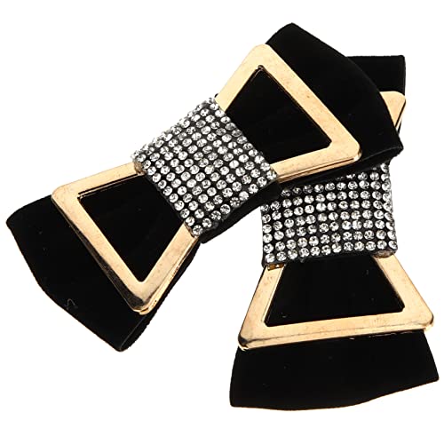 FRCOLOR 1 Paar Schuhclips mit Schleifen Design Hochwertige Schmuckdekoration für Damenschuhe Abnehmbare Deko für Hochzeiten Partys Besondere Anlässe Leicht Langlebig Perfektes für Frauen von FRCOLOR