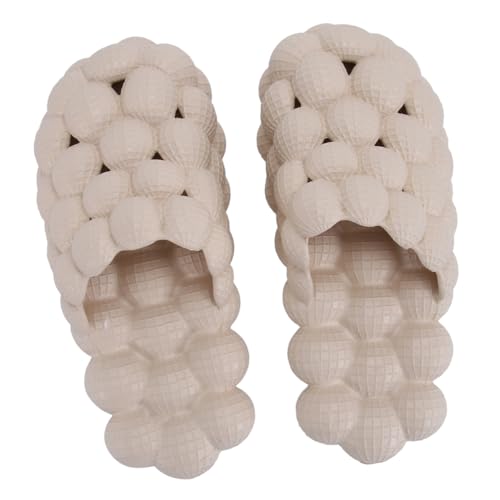 FRCOLOR 1 Paar Sommer Hausschuhe für Damen und Herren mit Massage Sohle Rutschfeste Sandalen für Drinnen und Draußen für Strand und Freizeitaktivitäten Hautfarbener Ausführung FRCOLOR 1 Paar Sommer Hausschuhe für Damen und Herren mit Massage Sohle Rutschfeste Sandalen für Drinnen und Draußen für Strand und Freizeitaktivitäten Hautfarbener Ausführung von FRCOLOR