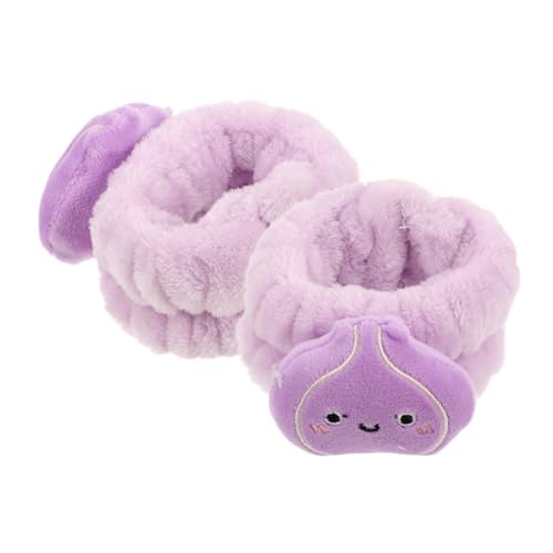 FRCOLOR Weiches Plüsch-gesichtsarmband mit Zwiebelmuster Handtuch-stirnband für Die Gesichtsreinigung Von Frauen von FRCOLOR