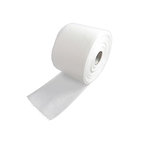 FRCOLOR 1 Rolle Make-up-reinigungstuch Hygiene Reiniger Mikrofasertuch Reinigungsschwamm Waschbare Make-up-entferner-baumwolle Feuchttücher Gesichtsmaske Hautpflege Schwämme Haartuch Weiß von FRCOLOR