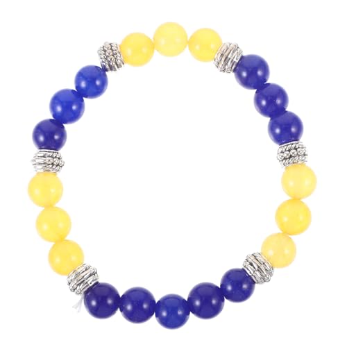 FRCOLOR Natürliches Edelsteinarmband Mit Perlen Für Frauen Und Männer Unisex-armband Aus Natursteinperlen Dekoratives Handgelenkarmband von FRCOLOR