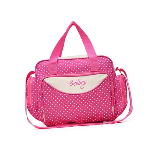 FRCOLOR 1 Satz 5 Stück Mumientasche Tragetasche Für Frauen Tasche Mit Großer Kapazität Mama Tasche Mama-multifunktionstasche Mama Dinge Tasche Tragbare Tasche Rosy von FRCOLOR