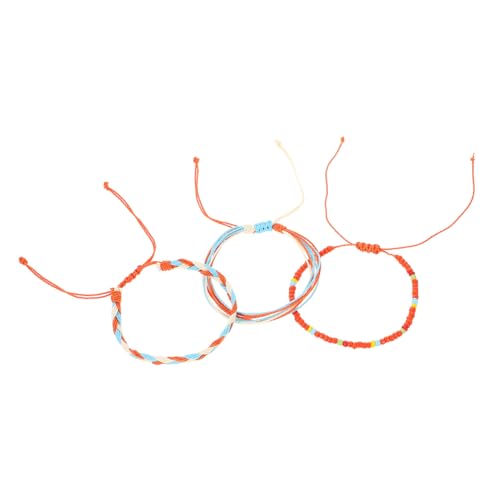 FRCOLOR 1 Satz Armband für Frauen Verstellbare Handgewebte Armbänder im Strand mit Muscheln für Teenager Outfits Perfektes für Besondere Anlässe von FRCOLOR