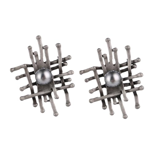 FRCOLOR 1 Satz Dekorative Brosche Für Damen Geometrische Netzstruktur Mit Perlenbesatz Hochwertigem Für Kleidung Taschen Hüte Perfektes Für Freunde Familie 2 Stück FRCOLOR 1 Satz Dekorative Brosche Für Damen Geometrische Netzstruktur Mit Perlenbesatz Hochwertigem Für Kleidung Taschen Hüte Perfektes Für Freunde Familie 2 Stück von FRCOLOR