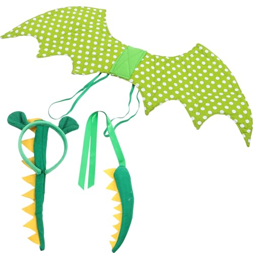 FRCOLOR 1 Satz Dinosaurier-stirnband-set Header Paar Schimmel Halswirbel Massagegerät Haustier Deckel Marienkäfer-kostüm Blumendekoration Skelett Glyzinien Träger Bausätze Versteck Vlies von FRCOLOR