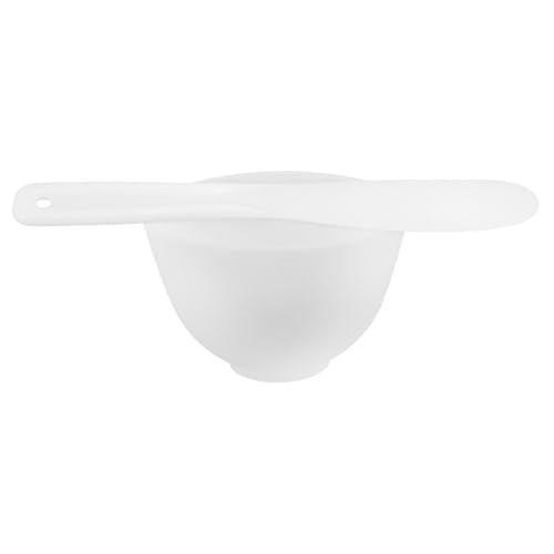 FRCOLOR 1 Satz Diy Gesichtsmaske Set Silikon Schüssel und Spatel für Selbstgemachte Masken Wiederverwendbar und Reisefreundlich Werkzeug für Hautpflege und Beauty Routine von FRCOLOR