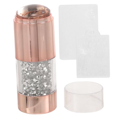 FRCOLOR 1satz Maniküre Mit Doppelseitigem Nagelstempel Transparente Milchige Stempel Für Präzise Nail Art Designs Für Profis Und Heimgebrauch Inklusive Nagelschablonen Für Kreatives von FRCOLOR