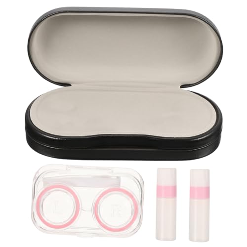 FRCOLOR 1 Satz Doppellagiges Brillenetui Reisekontakt Len Brillenhalter Kontaktetui Und Brillenetui Schnapsgläser Doppelseitiges Kontaktlinsengehäuse Brillenbehälter Fall Rosa Leder Pu FRCOLOR 1 Satz Doppellagiges Brillenetui Reisekontakt Len Brillenhalter Kontaktetui Und Brillenetui Schnapsgläser Doppelseitiges Kontaktlinsengehäuse Brillenbehälter Fall Rosa Leder Pu von FRCOLOR