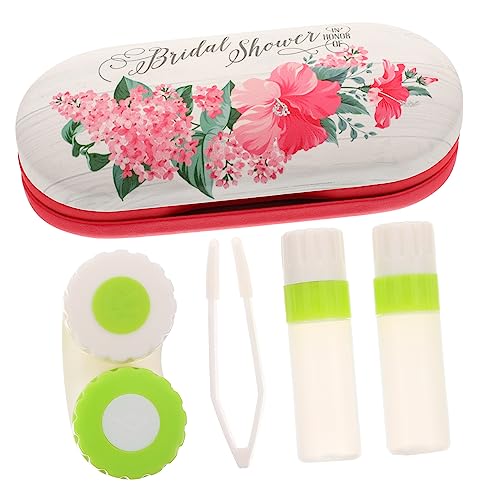 FRCOLOR Tragbares Brillenetui Mit Kontaktlinsenbehälter Für Reisen Und Haushalt Auslaufsichere Aufbewahrungsbox Für Beide Varianten Von Accessoires FRCOLOR Tragbares Brillenetui Mit Kontaktlinsenbehälter Für Reisen Und Haushalt Auslaufsichere Aufbewahrungsbox Für Beide Varianten Von Accessoires von FRCOLOR