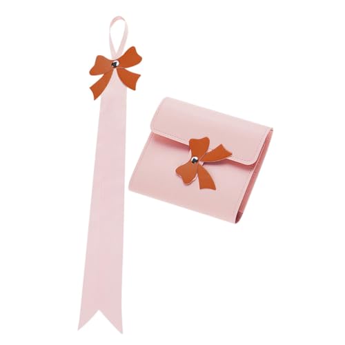 FRCOLOR Aufbewahrungsbox Für Haarschmuck Aus Pu-Leder – Haarschleifenhalter Für Mädchen Clip-Organizer Stirnbandständer Haarnadelaufbewahrung -Organizer von FRCOLOR