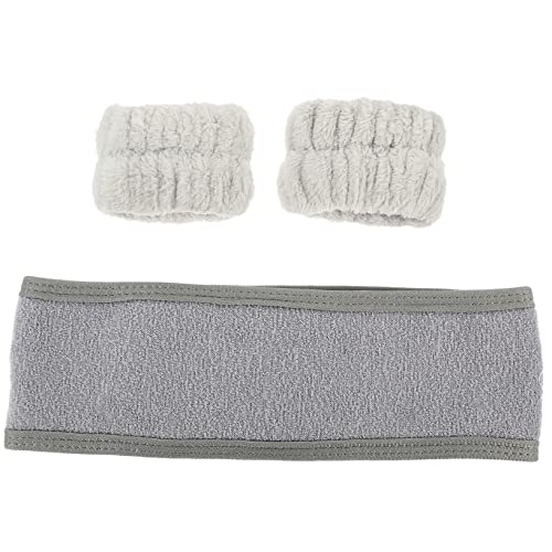 FRCOLOR 1satz Rutschfesten Flannel-waschbändern Und Kopfband Für Gesichtsreinigung Saugfähige Und Hautfreundliche Handgelenkbänder Für Spa Und Hautpflege FRCOLOR 1satz Rutschfesten Flannel-waschbändern Und Kopfband Für Gesichtsreinigung Saugfähige Und Hautfreundliche Handgelenkbänder Für Spa Und Hautpflege von FRCOLOR