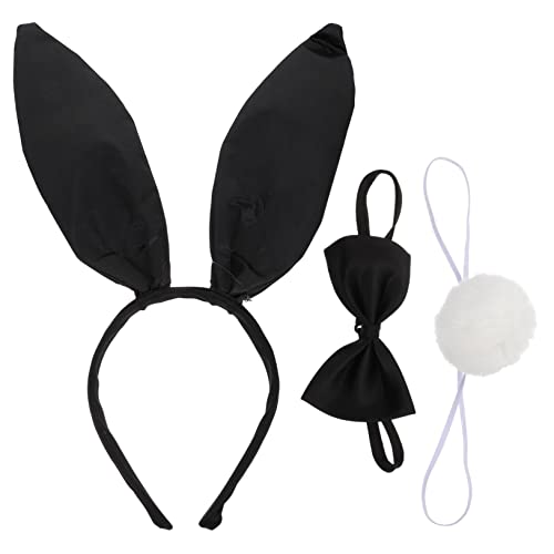 FRCOLOR 1 Satz Hasenohr Stirnband Schwarzes Stirnband Mit Hasenohren Hasenkostümset Für Erwachsene Haifischzahn-stirnband Stirnband Mit Clips Haarnetz Bogen Haarband Tuch Black FRCOLOR 1 Satz Hasenohr Stirnband Schwarzes Stirnband Mit Hasenohren Hasenkostümset Für Erwachsene Haifischzahn-stirnband Stirnband Mit Clips Haarnetz Bogen Haarband Tuch Black von FRCOLOR
