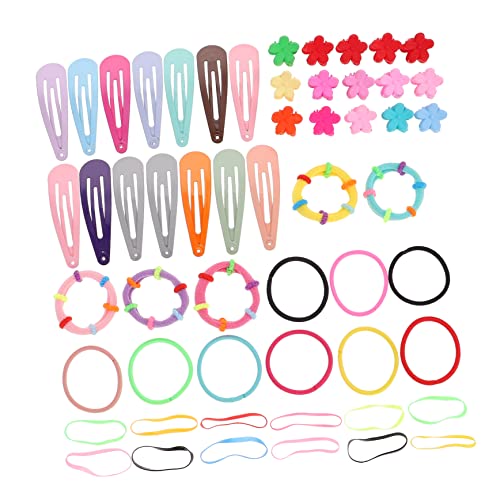 FRCOLOR 1 Satz Kopfbedeckung Für Kinder Schnappclips Mini-haarklammern Winzige Haarspangen Kleine Haarspangen Baby-bogen-clips Schönes Haarband Kinderkoffer Krawatte Nylon Mode Mädchen von FRCOLOR