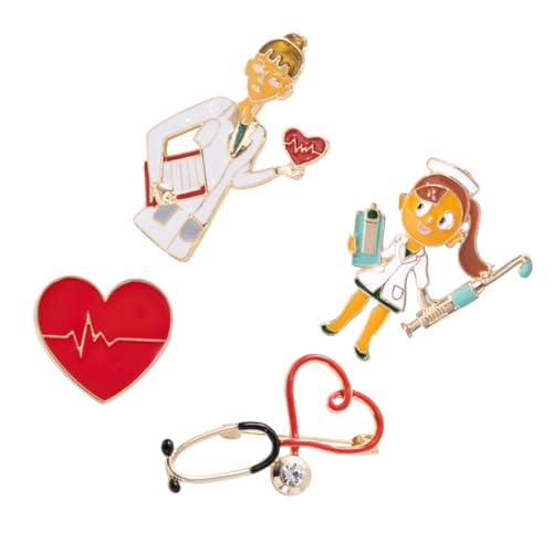 FRCOLOR Kreative Krankenschwester Broschen Brustnadel Design Modekleidung Pins Hosen Zubehör Für Hochzeit Party Abschlussball Oder Täglichen Gebrauch von FRCOLOR