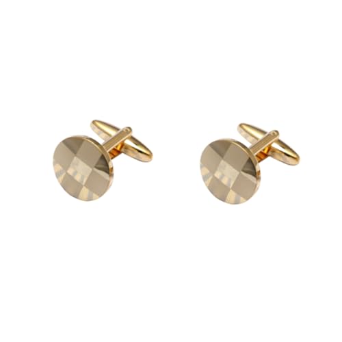 FRCOLOR 1 Satz Kreative Herren Manschettenknöpfe Einzigartiges Hemd Ärmel Ornament Vielseitige Cufflinks Für Anzug Hochzeit Business Partys Besondere Anlässe 2 Stück von FRCOLOR
