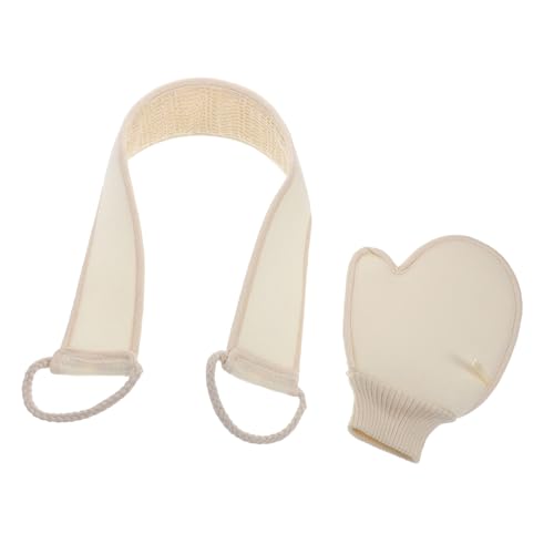 FRCOLOR 1 Satz Rückenmassage-set Duschwerkzeuge Rückenwäscher Für Die Badewanne Badhandschuhe Peeling-duschhandschuhe Für Frauen Duschschrubber Bettwäsche Aus Baumwolle Beige FRCOLOR 1 Satz Rückenmassage-set Duschwerkzeuge Rückenwäscher Für Die Badewanne Badhandschuhe Peeling-duschhandschuhe Für Frauen Duschschrubber Bettwäsche Aus Baumwolle Beige von FRCOLOR