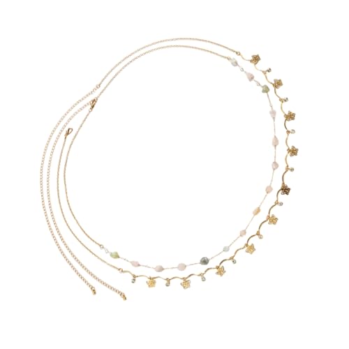 FRCOLOR 1 Satz Strass Hüftkette Natürliche Hüftkette Aus Stein Für Mädchen Hüftkette Aus Legierung Modische Hüftkette Hüftkette Deko Hüftkette Für Kleider Metall 2 Stück FRCOLOR 1 Satz Strass Hüftkette Natürliche Hüftkette Aus Stein Für Mädchen Hüftkette Aus Legierung Modische Hüftkette Hüftkette Deko Hüftkette Für Kleider Metall 2 Stück von FRCOLOR