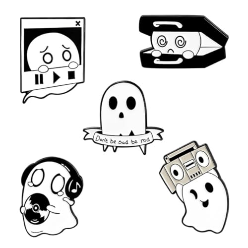 FRCOLOR 1 Satz Teiliges Themen Broschen Für Frauen Legierungs Broschen Mit Cartoon Für Kleidung Taschen Mäntel Für Halloween Besondere Anlässe 5 Stück von FRCOLOR