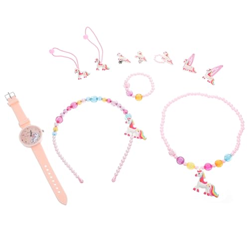 FRCOLOR Einhorn Uhr und Haarschmuck Satz für Mädchen Digitale Kinderuhr Armband und Halskette Bunt Leicht für Partys und Alltag Geschenkset FRCOLOR Einhorn Uhr und Haarschmuck Satz für Mädchen Digitale Kinderuhr Armband und Halskette Bunt Leicht für Partys und Alltag Geschenkset von FRCOLOR