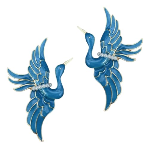 FRCOLOR 1 Satz Vintage Brosche Mit Design Emaille Anstecknadel Für Damen Für Kleidung Taschen Schals Hochwertiges Material Elegantes Accessoire 2 Stück von FRCOLOR